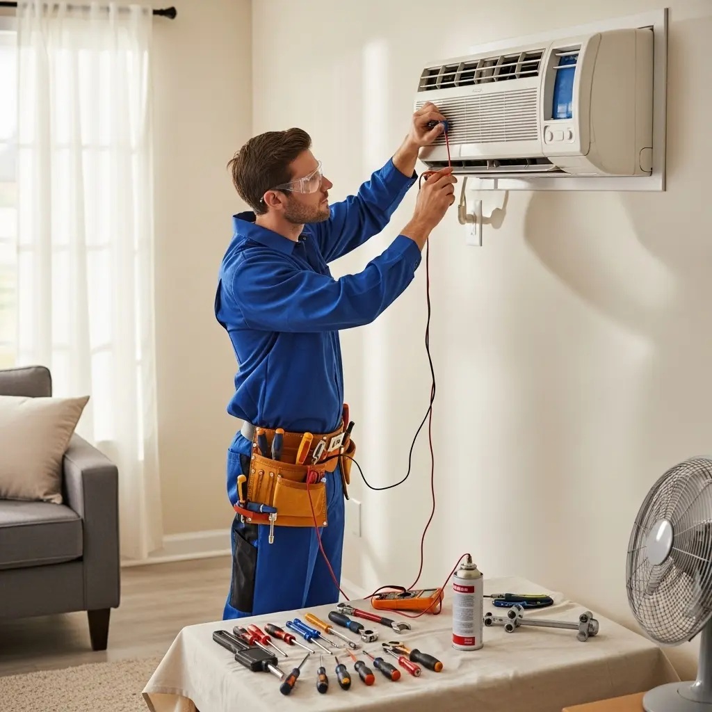 Esenyurt Eminçelik Eminçelik klima gaz dolumu ve bakım – Enerji verimliliği artırıldı. - Teknik servis örneği